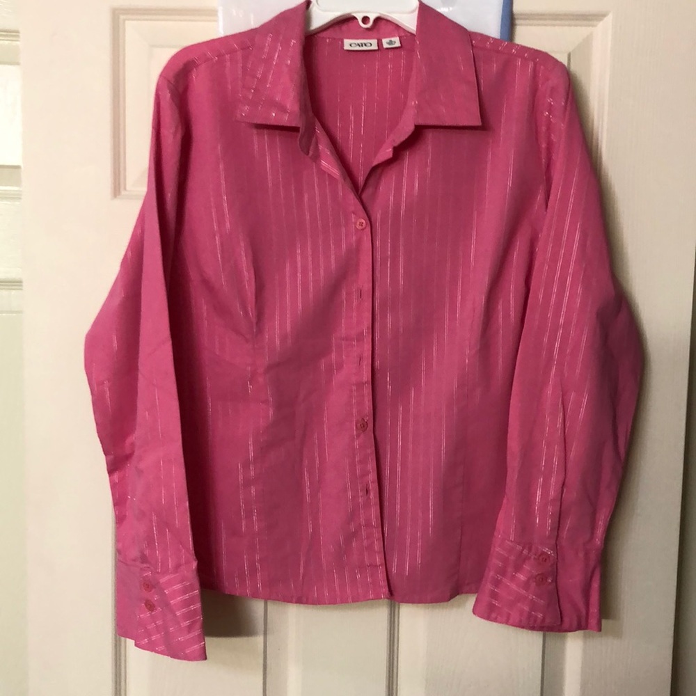 Cotton/polyester blouse